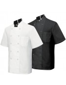 MEN’S SHORT SLEEVE CHEF JACKET