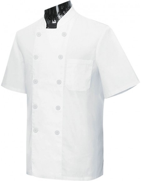 MEN’S SHORT SLEEVE CHEF JACKET